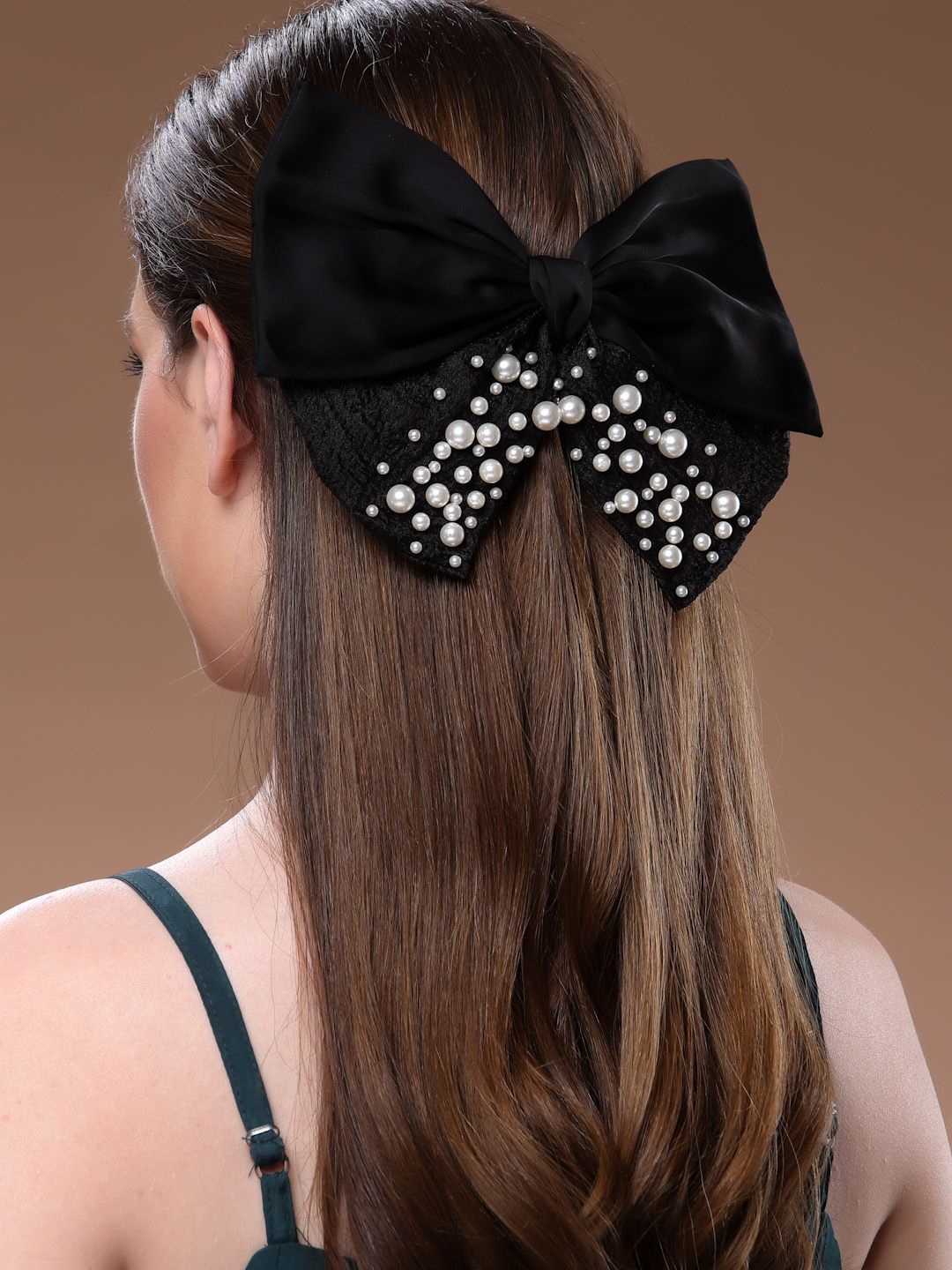 

PANASH Women Embellished French Barrette, Black