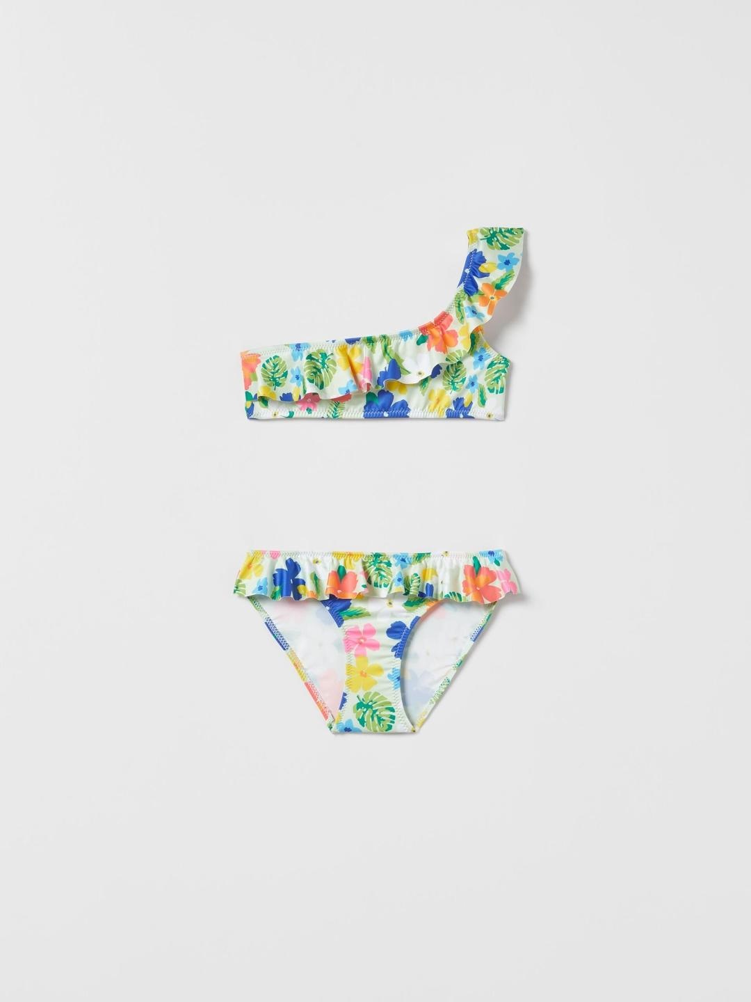 

ZARA Kids-Unisex Green Swimwear