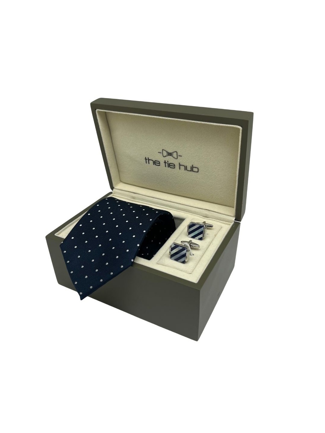 

The Tie Hub Men Accessory Gift Set, Blue