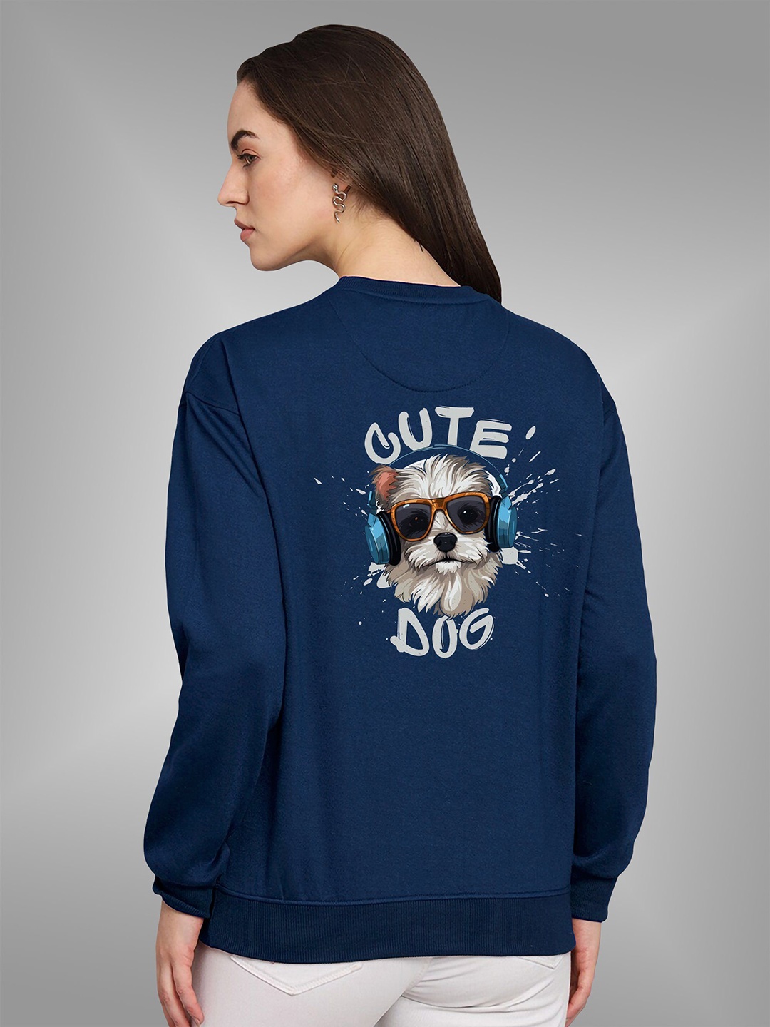 

BAESD Women Sweatshirt, Blue