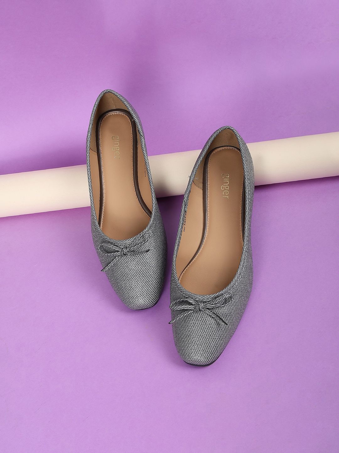 

Ginger by Lifestyle Women PU Flatforms, Grey