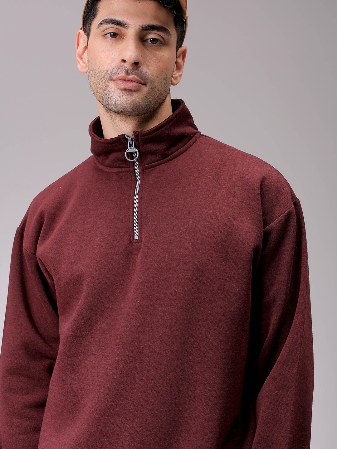 

The Indian Garage Co Men Pullover Sweatshirt, Brown