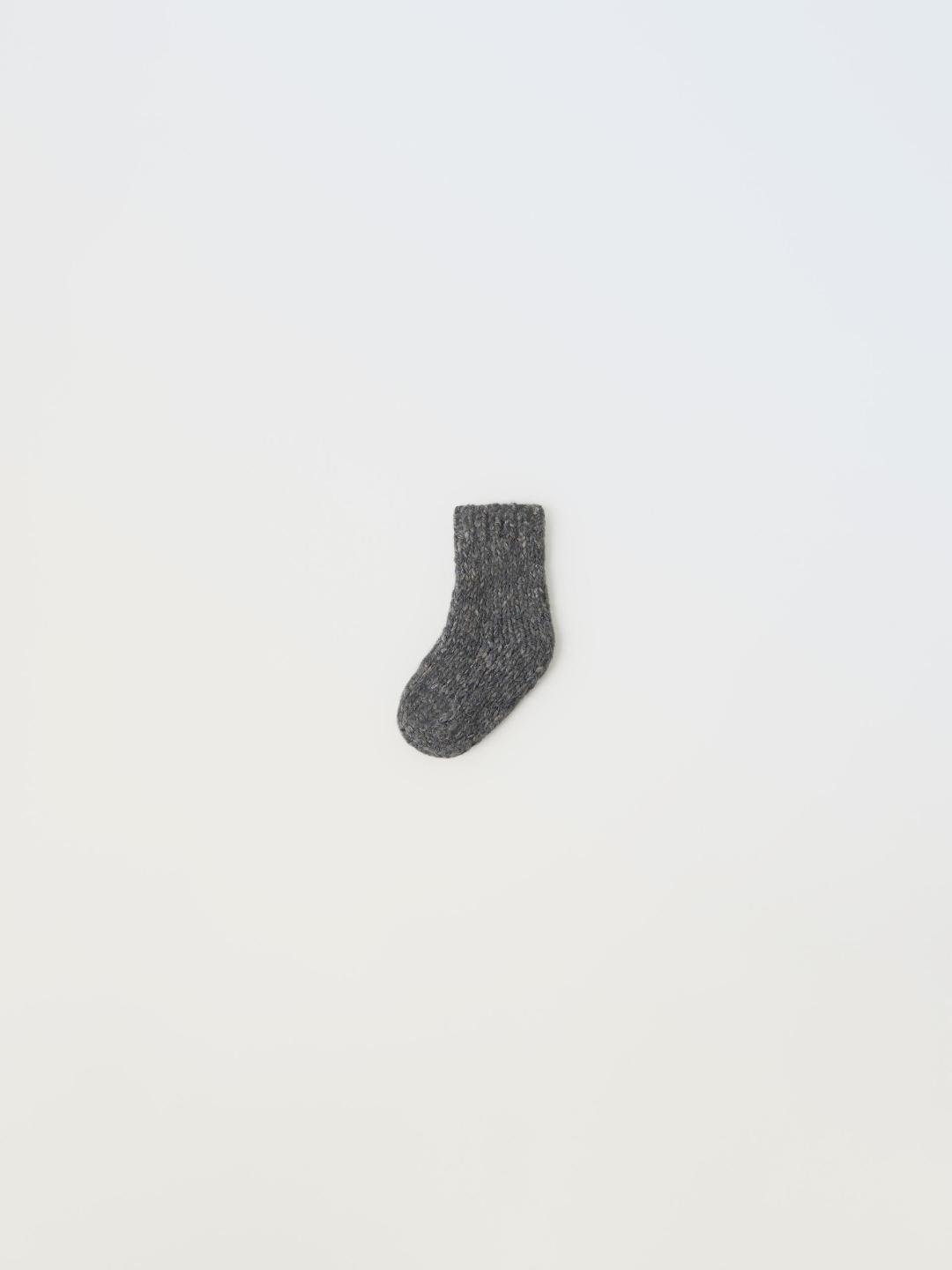 

ZARA Kids-Unisex Grey Socks