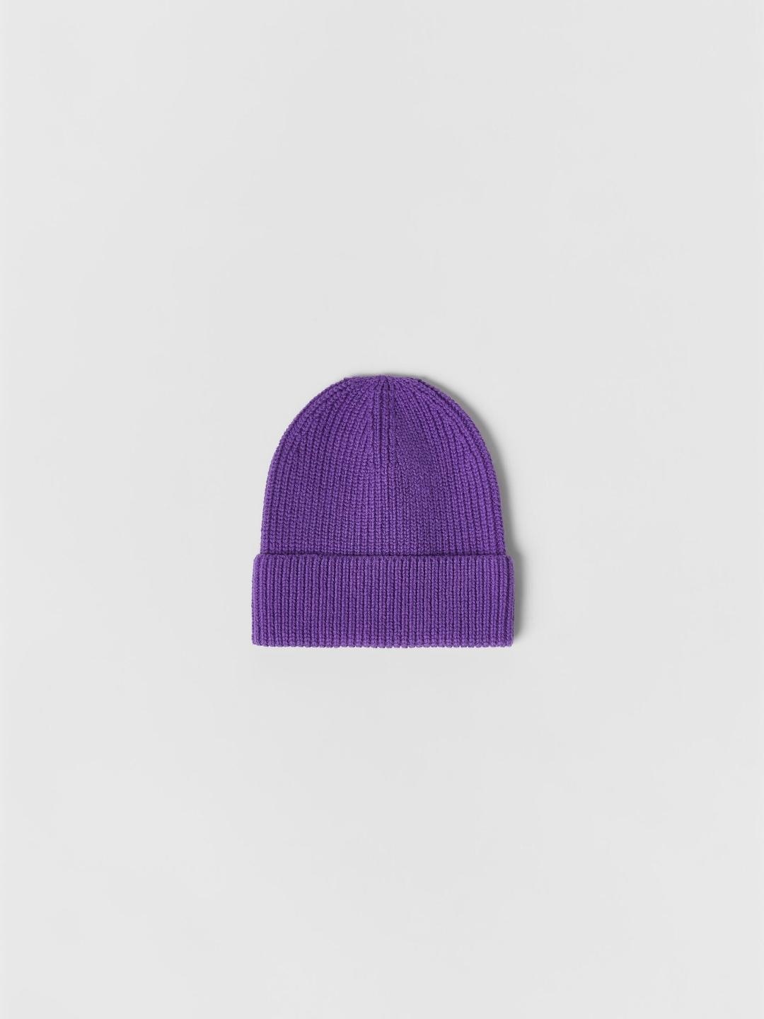 

ZARA Kids-Unisex Violet Caps