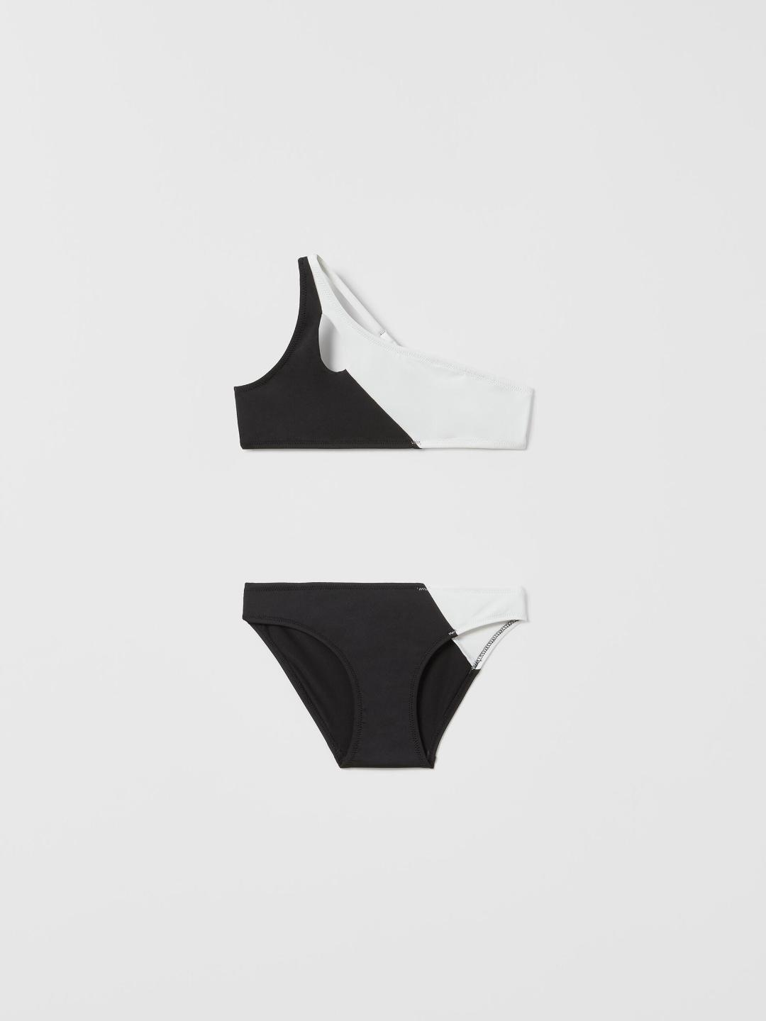 

ZARA Kids-Unisex Black Swimwear