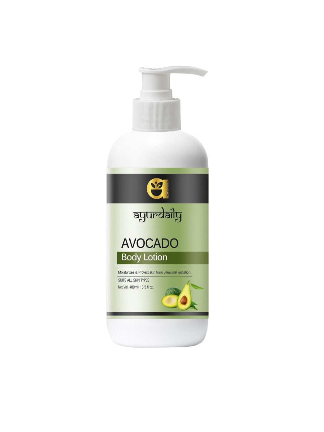 

Ayurdaily Avocado Body Lotion Moisturizes With Almond Oil - 400 ml, White