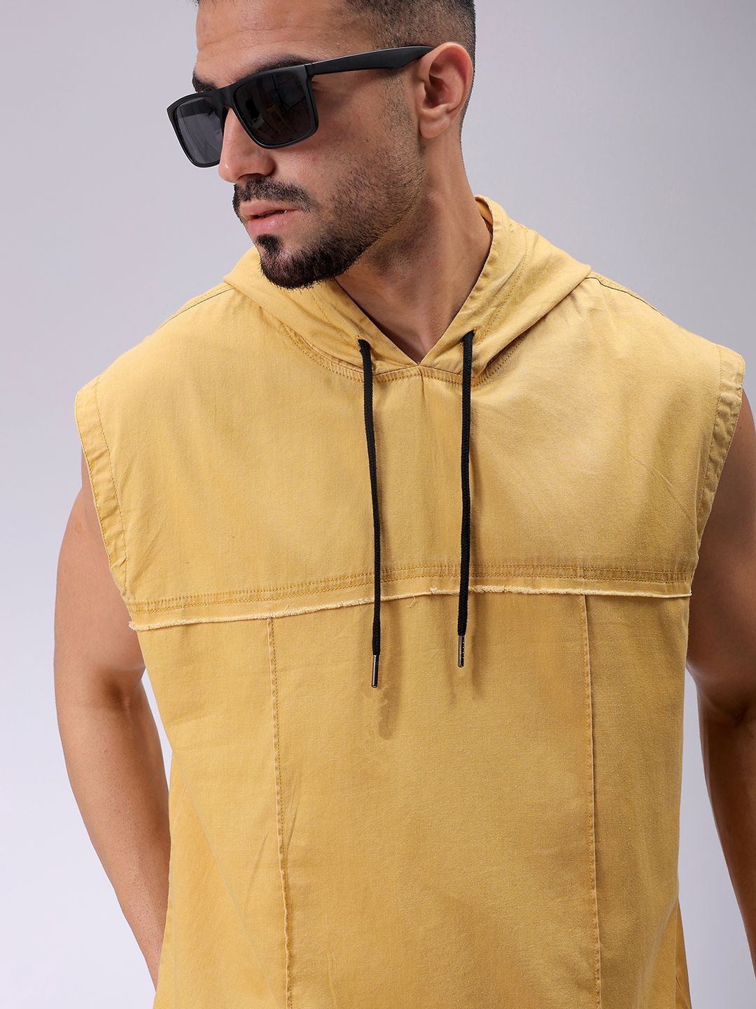 

The Indian Garage Co Men Opaque Printed Casual Shirt, Yellow
