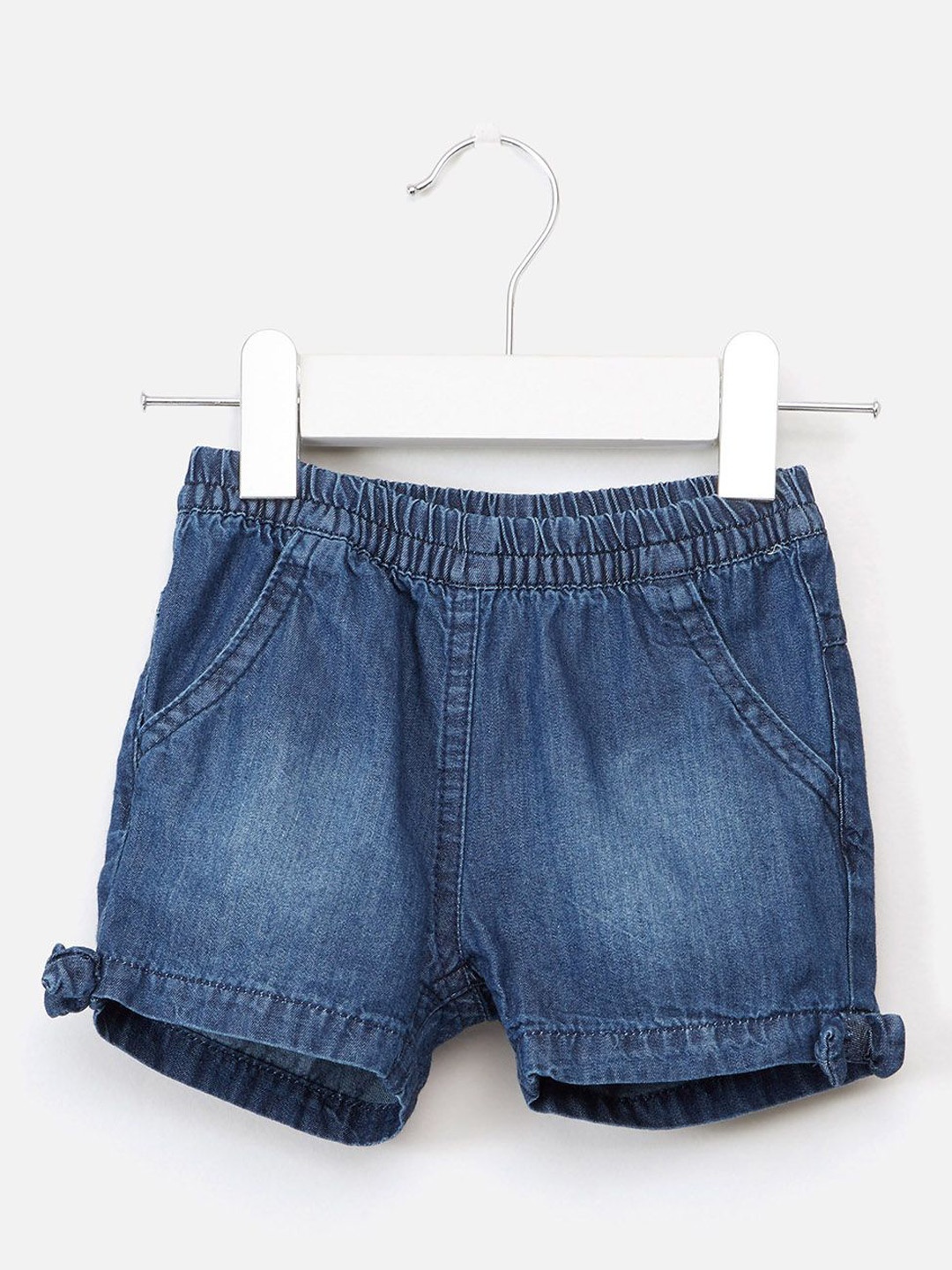 

Juniors by Babyshop Girls Mid-Rise Above Knee Denim Shorts, Blue