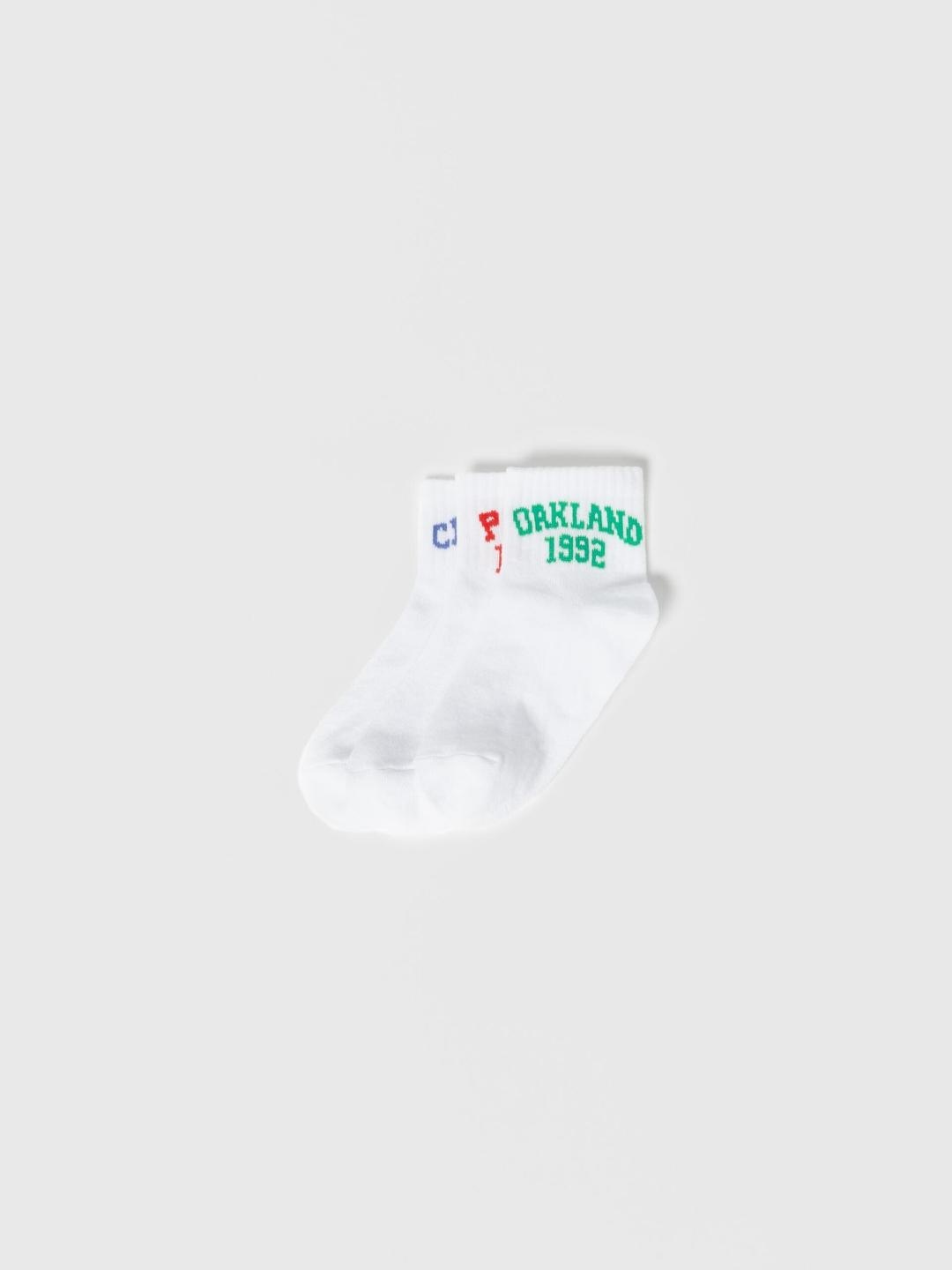 

ZARA Kids-Unisex White Socks