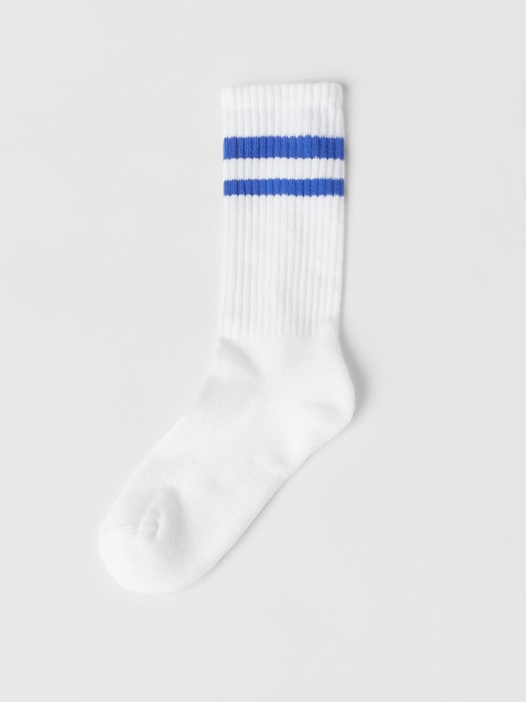 

ZARA Kids-Unisex Blue Socks