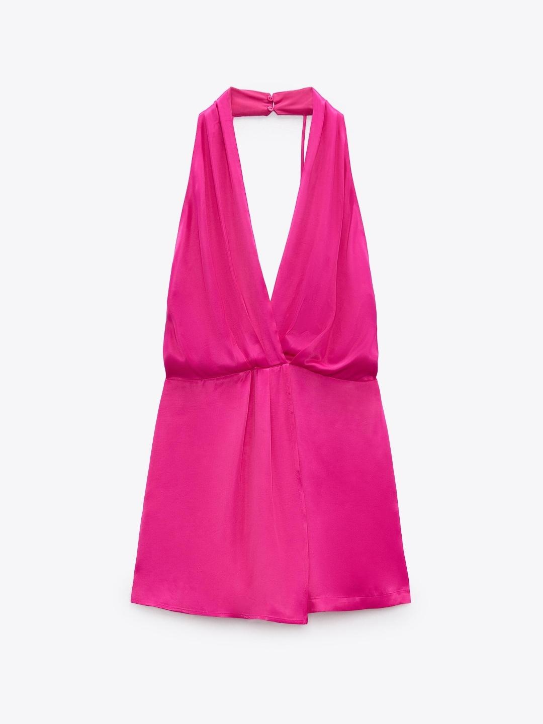 

ZARA Girls Purple Jumpsuit