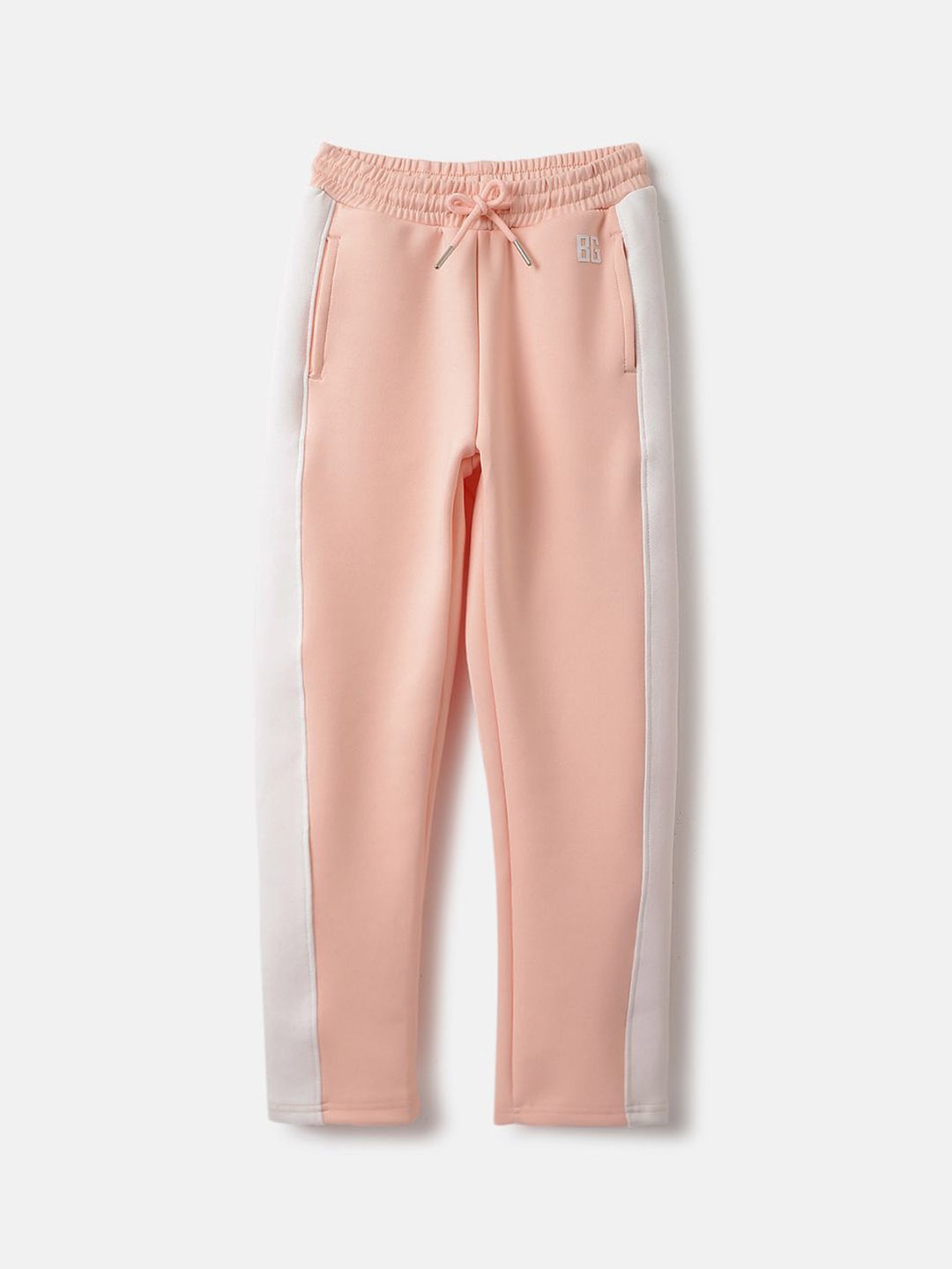 

Blue Giraffe Infant Girls Color-Block Track Pant, Peach