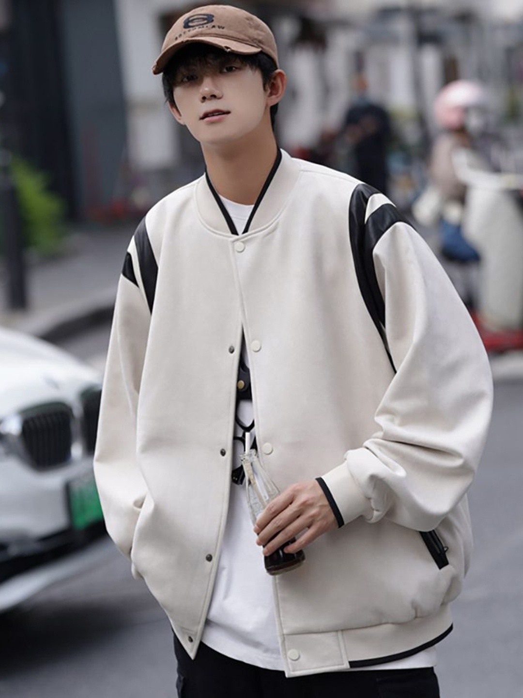 

StyleCast x Revolte Men Tailored Jacket, Beige