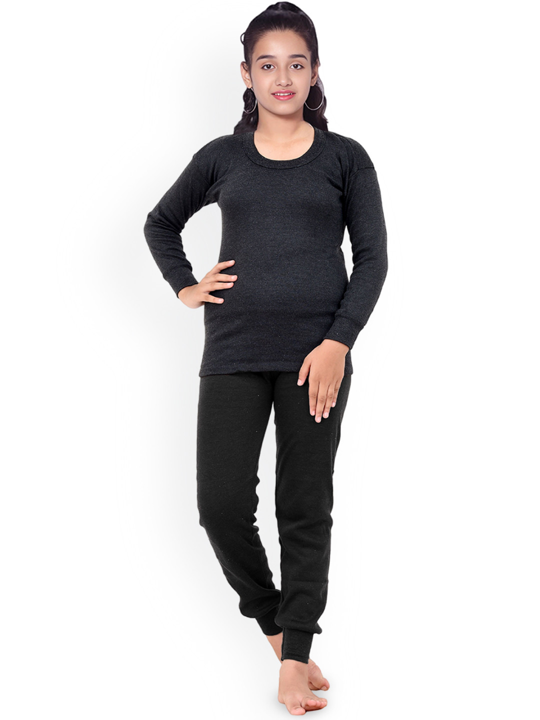 

BAESD Kids Long Sleeves Thermal Set, Charcoal