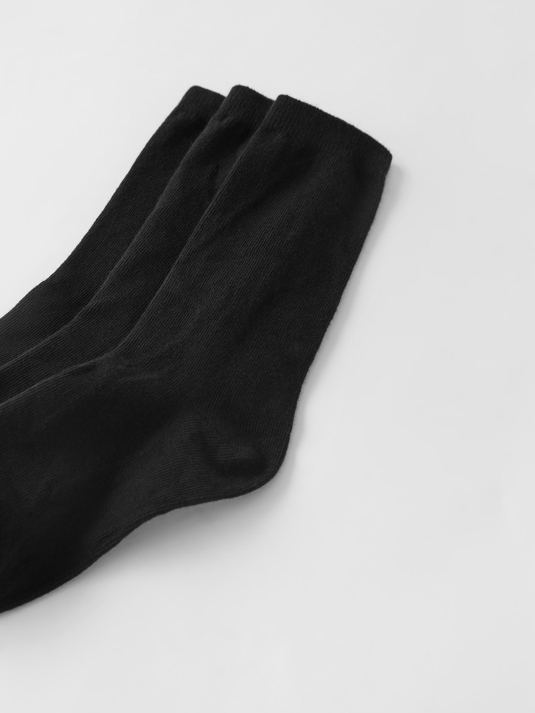 

ZARA Kids-Unisex Black Socks