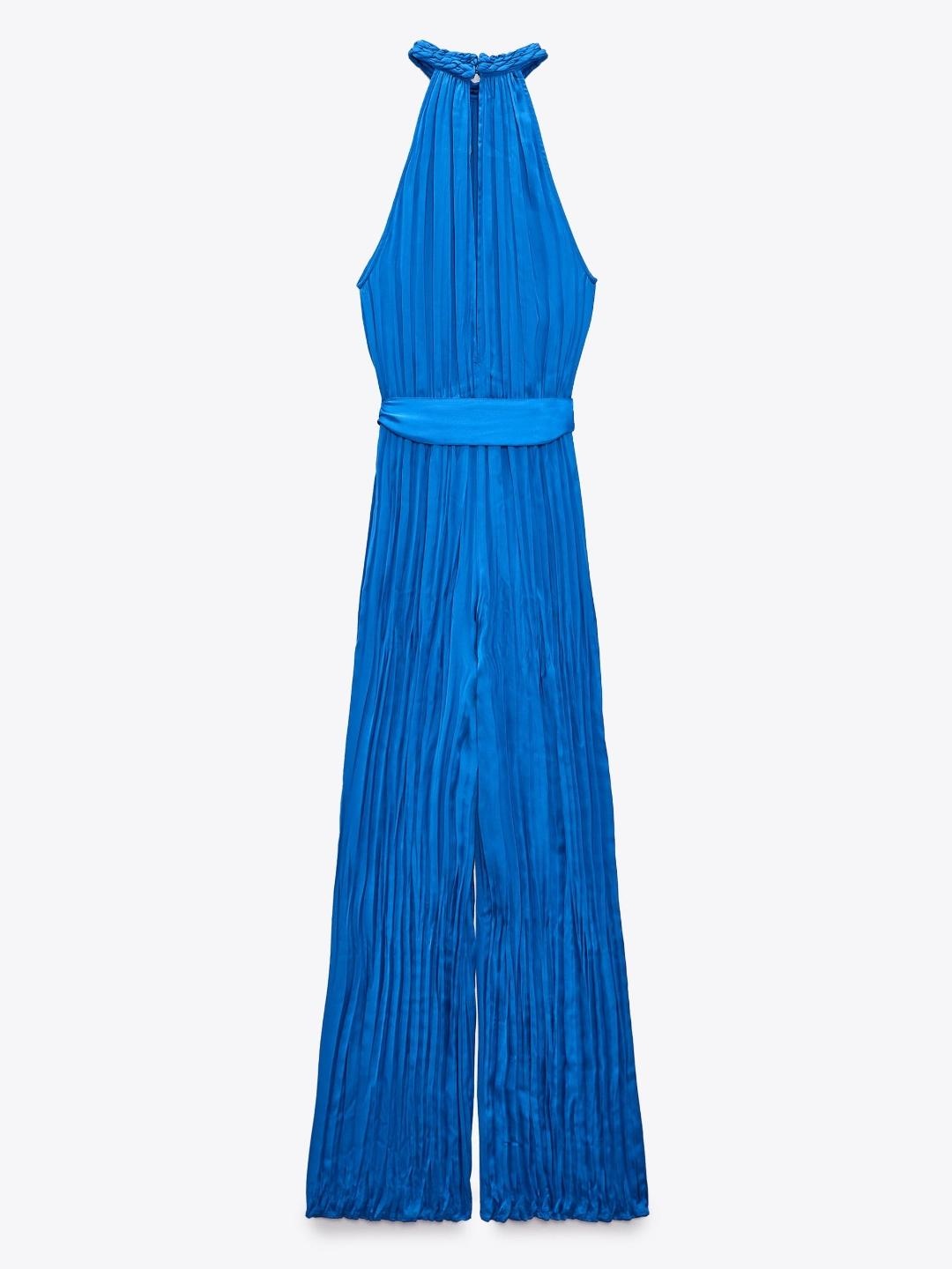 

ZARA Women Blue Jumpsuit