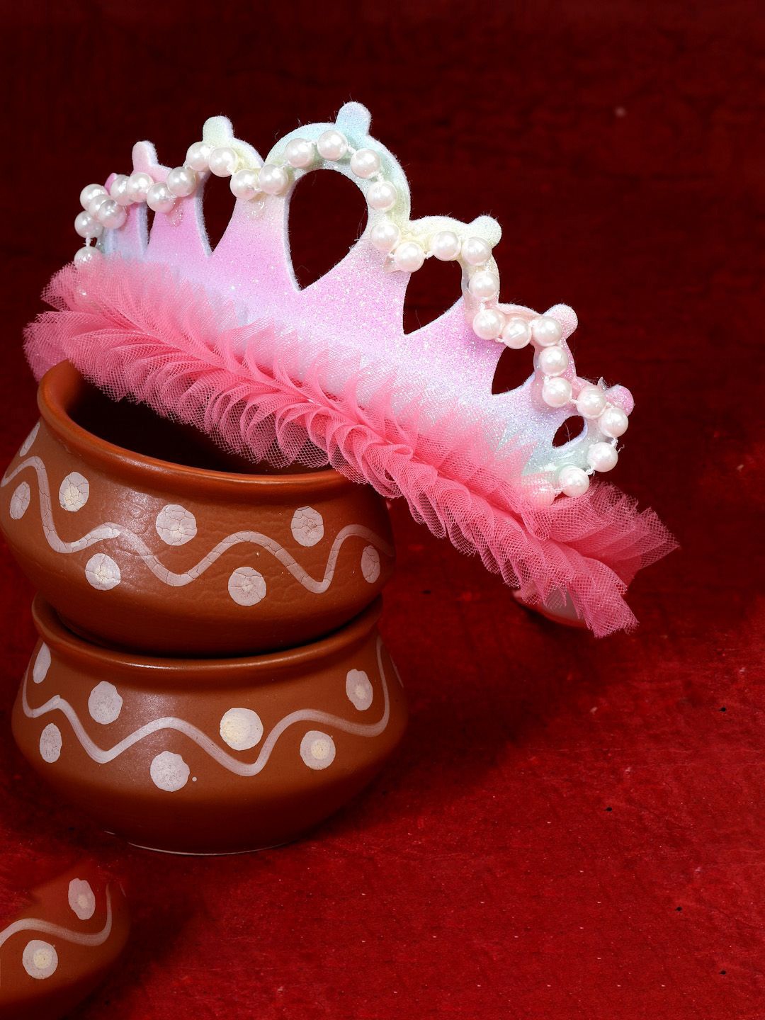 

Stoln Girls Crown Hairband, Pink