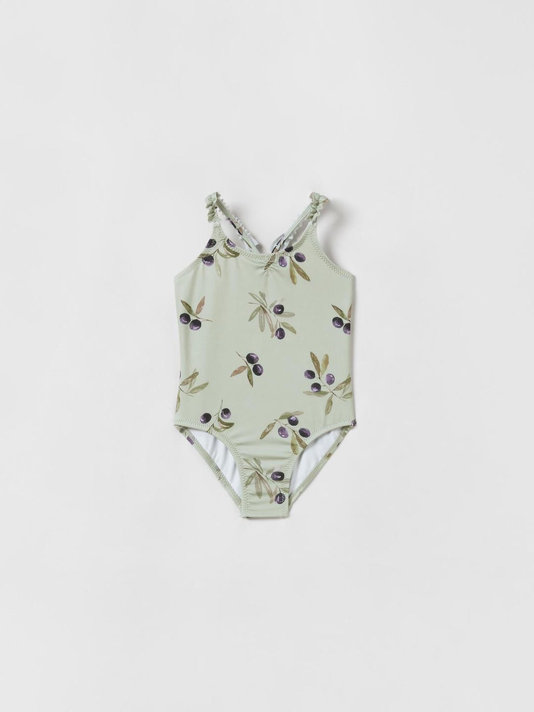 

ZARA Kids-Unisex Green Swimwear