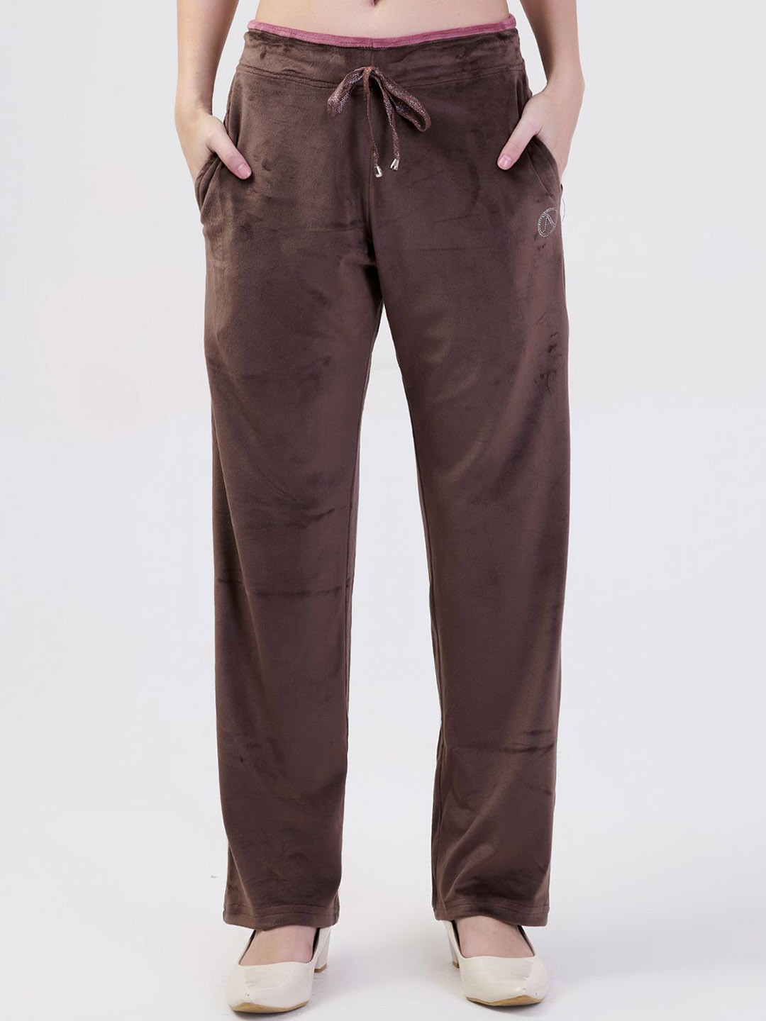 

Albion By CnM Women Cotton Relaxed Fit Trouser, Brown