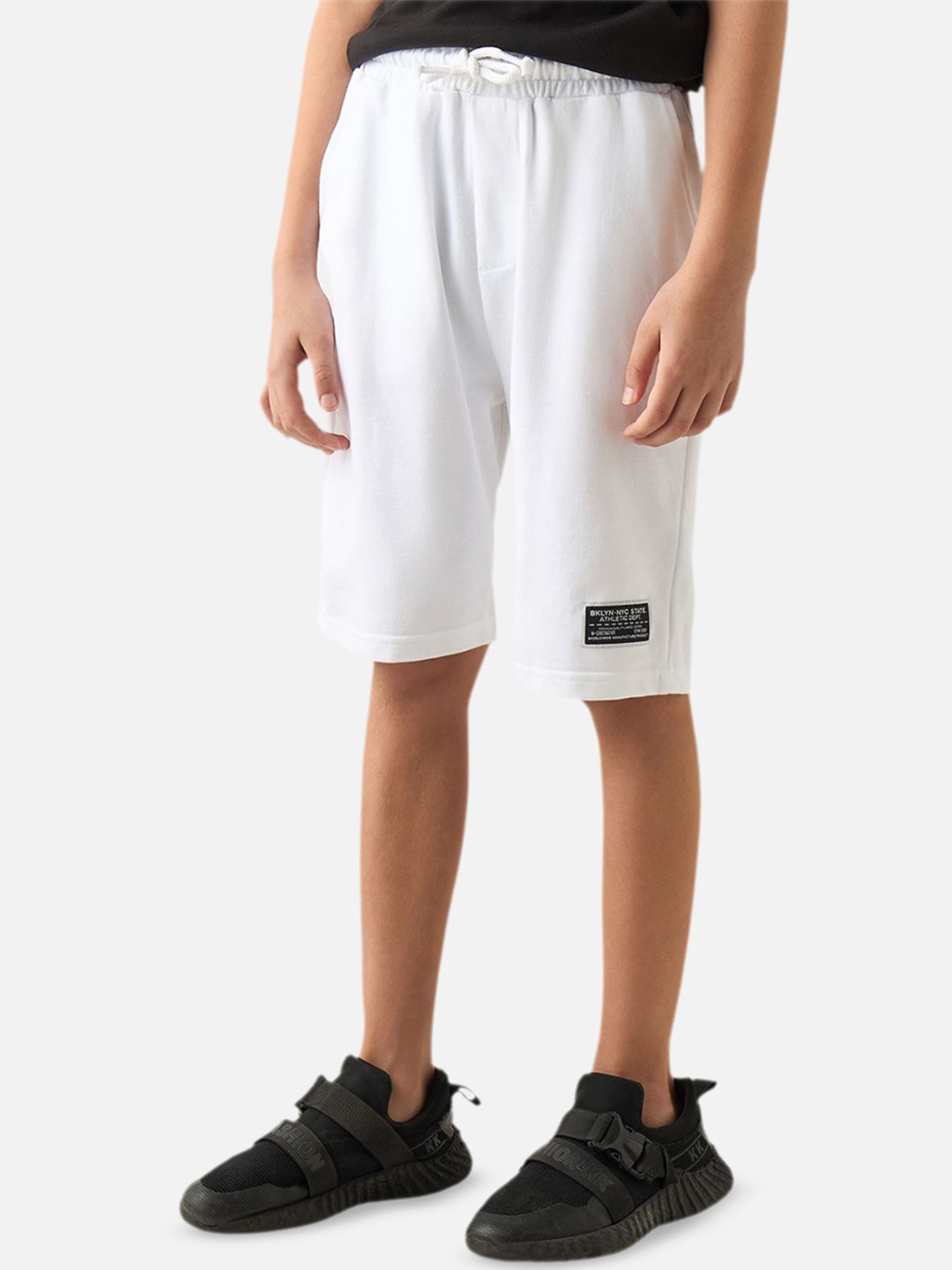 

Juniors by Babyshop Boys Regular Fit Sports Shorts, White