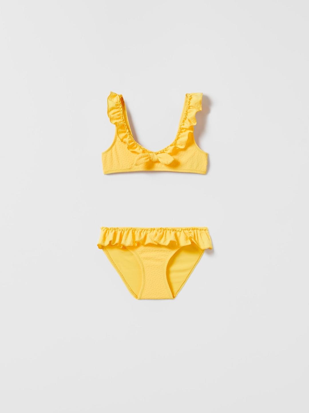 

ZARA Kids-Unisex Yellow Swimwear