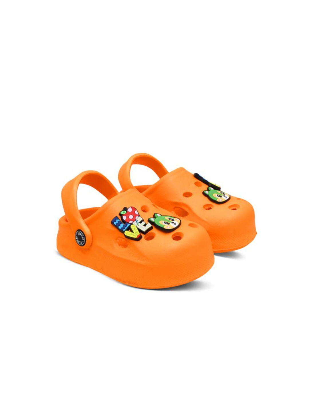 

BAESD Kids-Unisex Light Weight Clogs, Orange