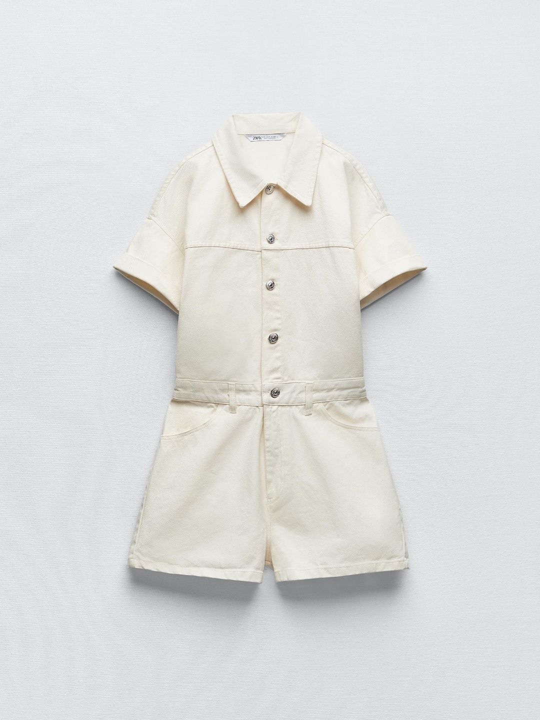 

ZARA Women White Jumpsuit
