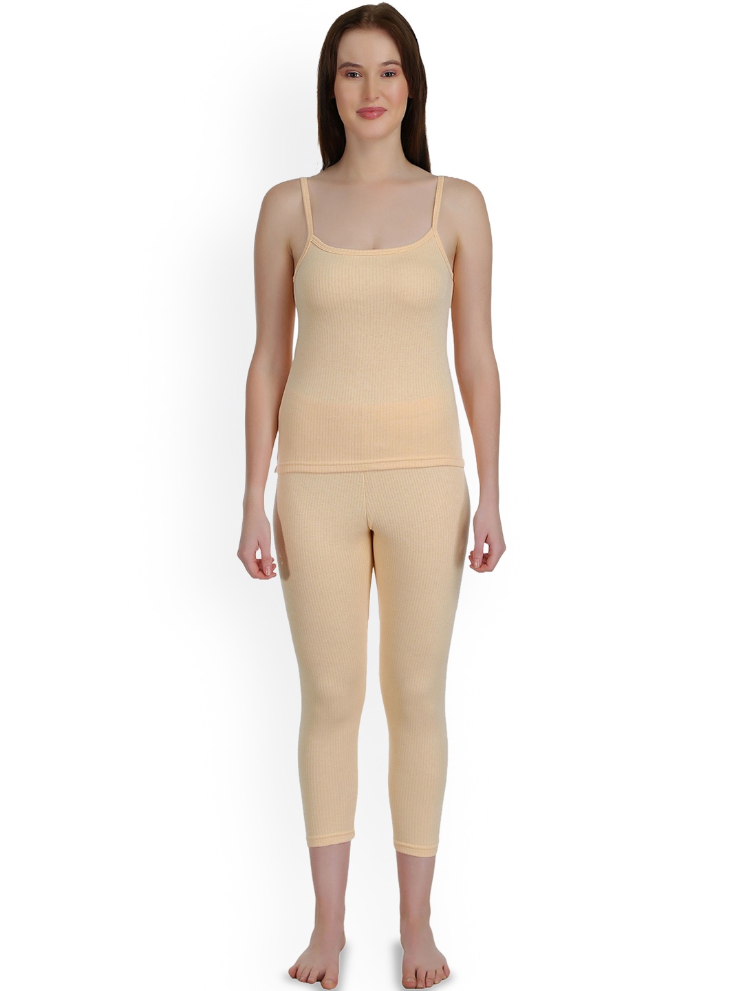 

SELFCARE Women Breathable Thermal Set, Beige