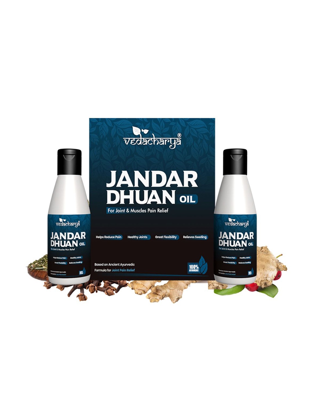 

Vedacharya Jandar Dhuan Oil - 300 ml, Transparent