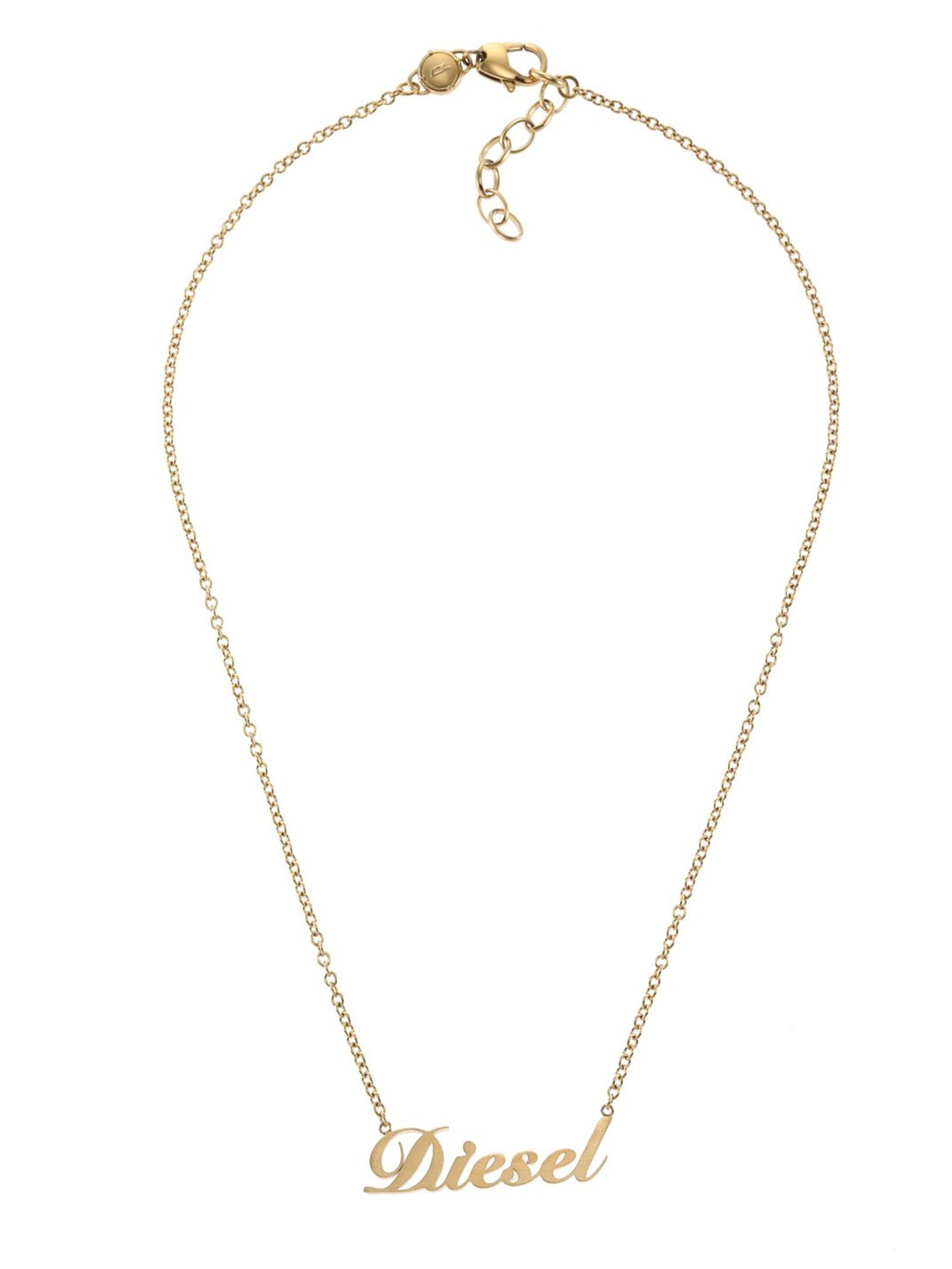 

DIESEL Men Diesel Stainless Steel Minimal Chain, Gold