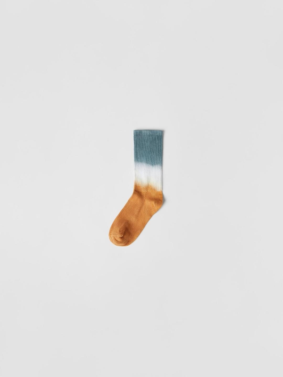 

ZARA Kids-Unisex Green Socks