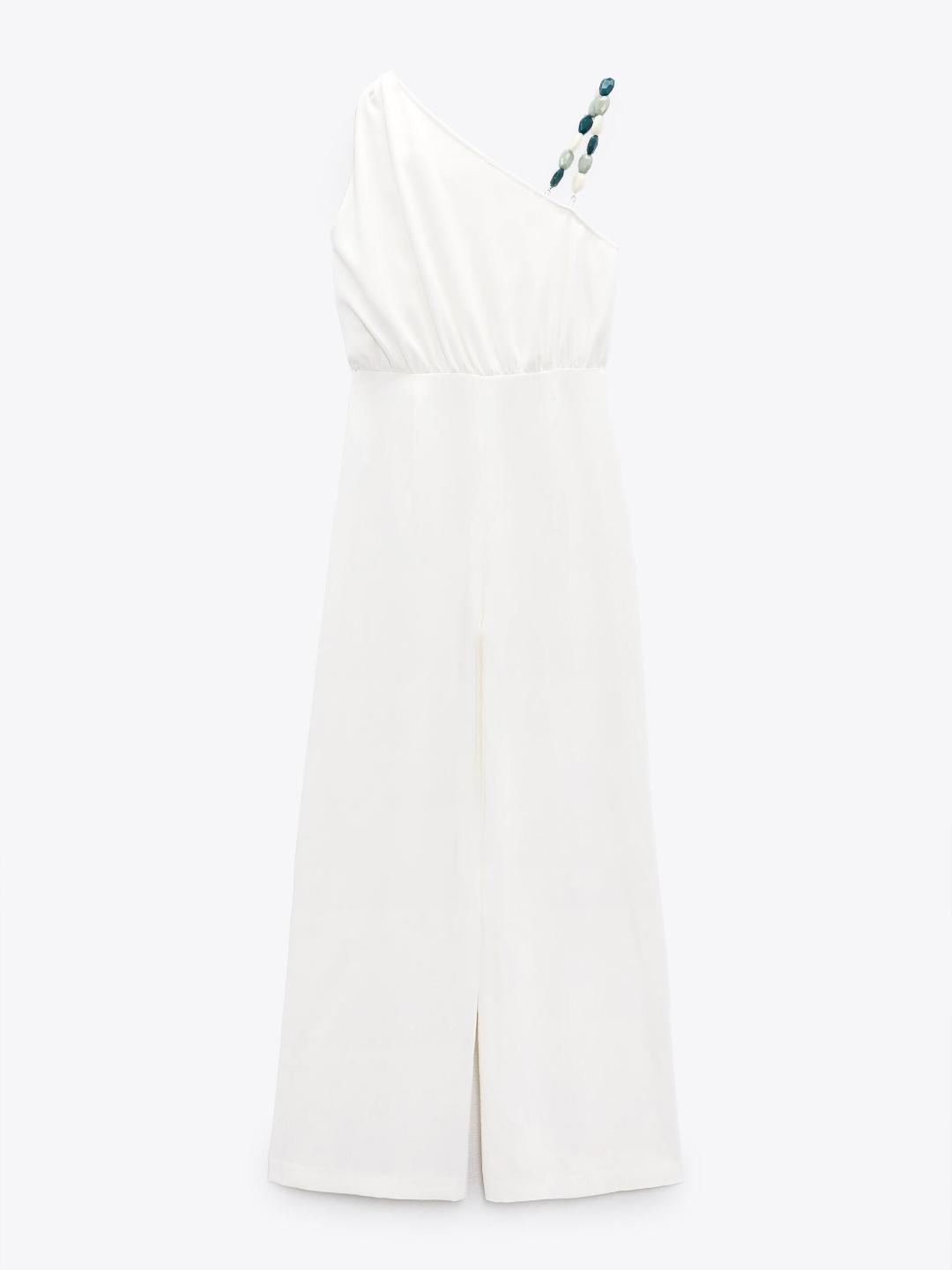 

ZARA Women White Jumpsuit