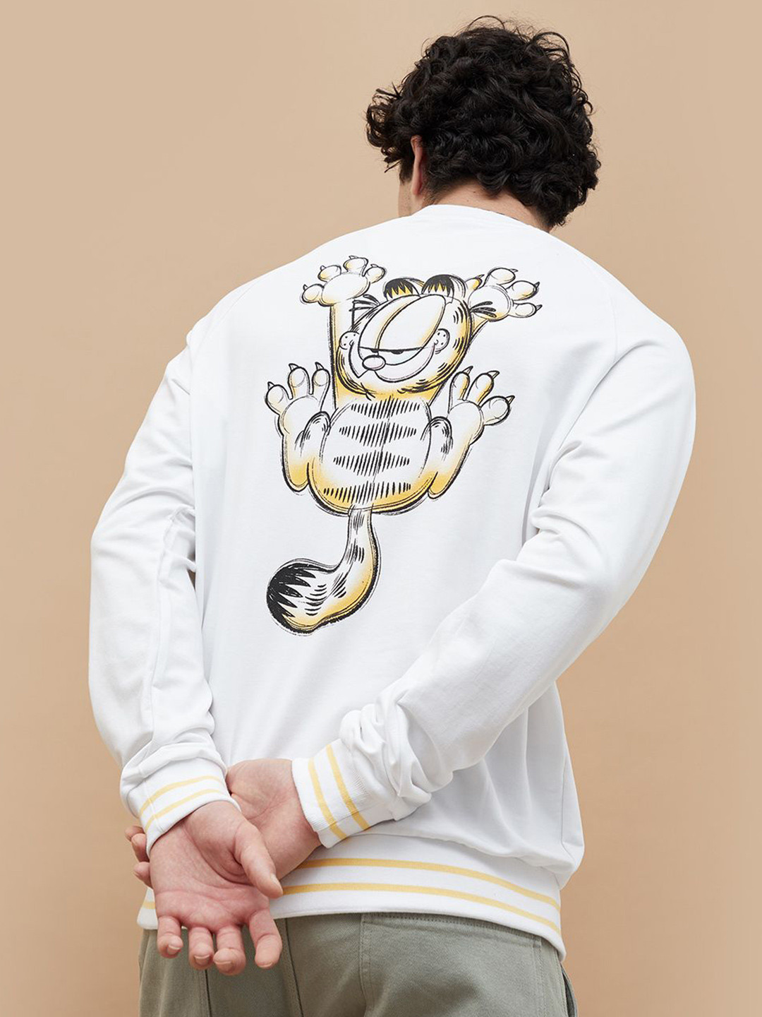 

Fame Forever by Lifestyle Men Printed Sweatshirt, White