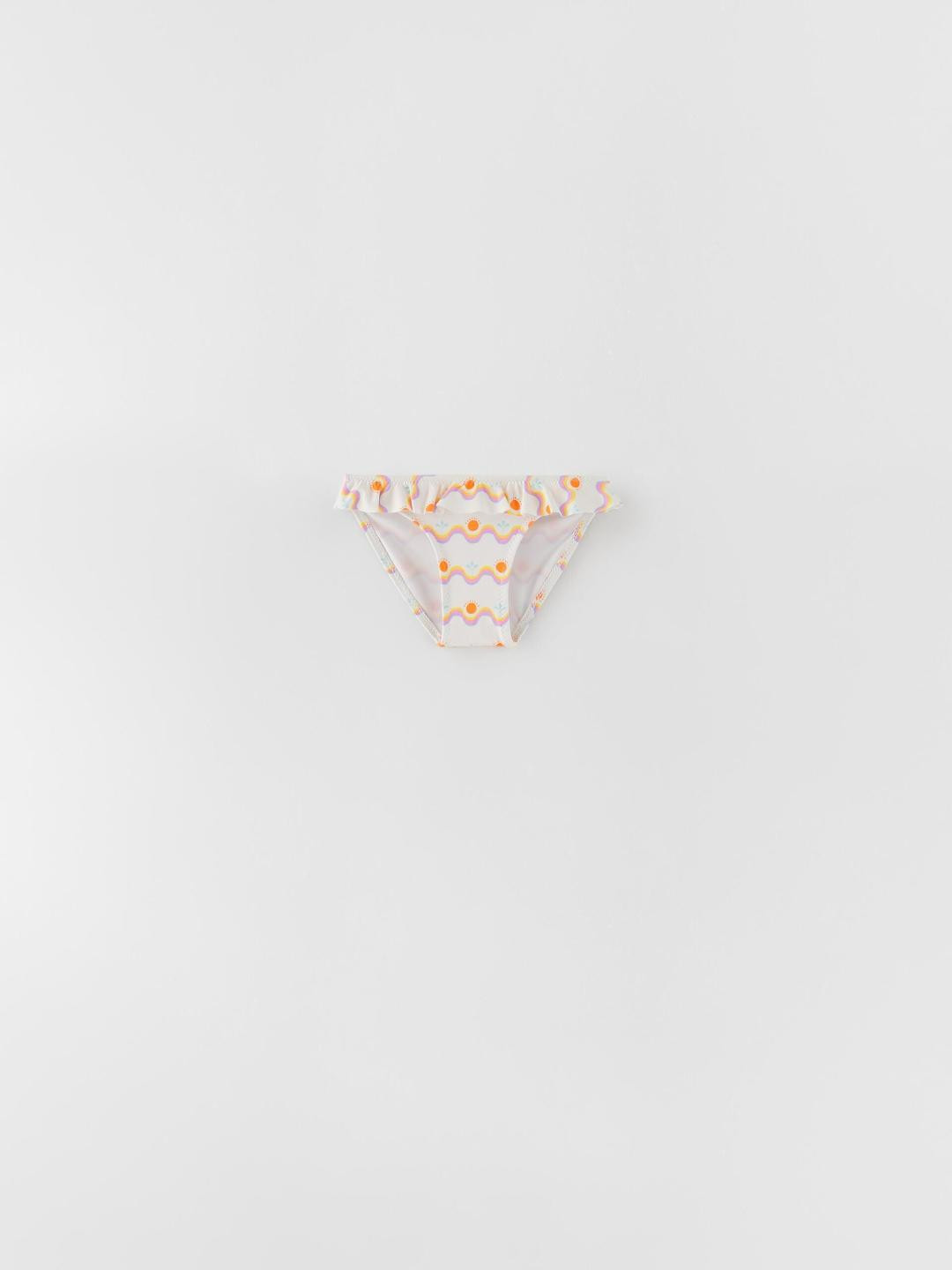 

ZARA Kids-Unisex Orange Swimwear
