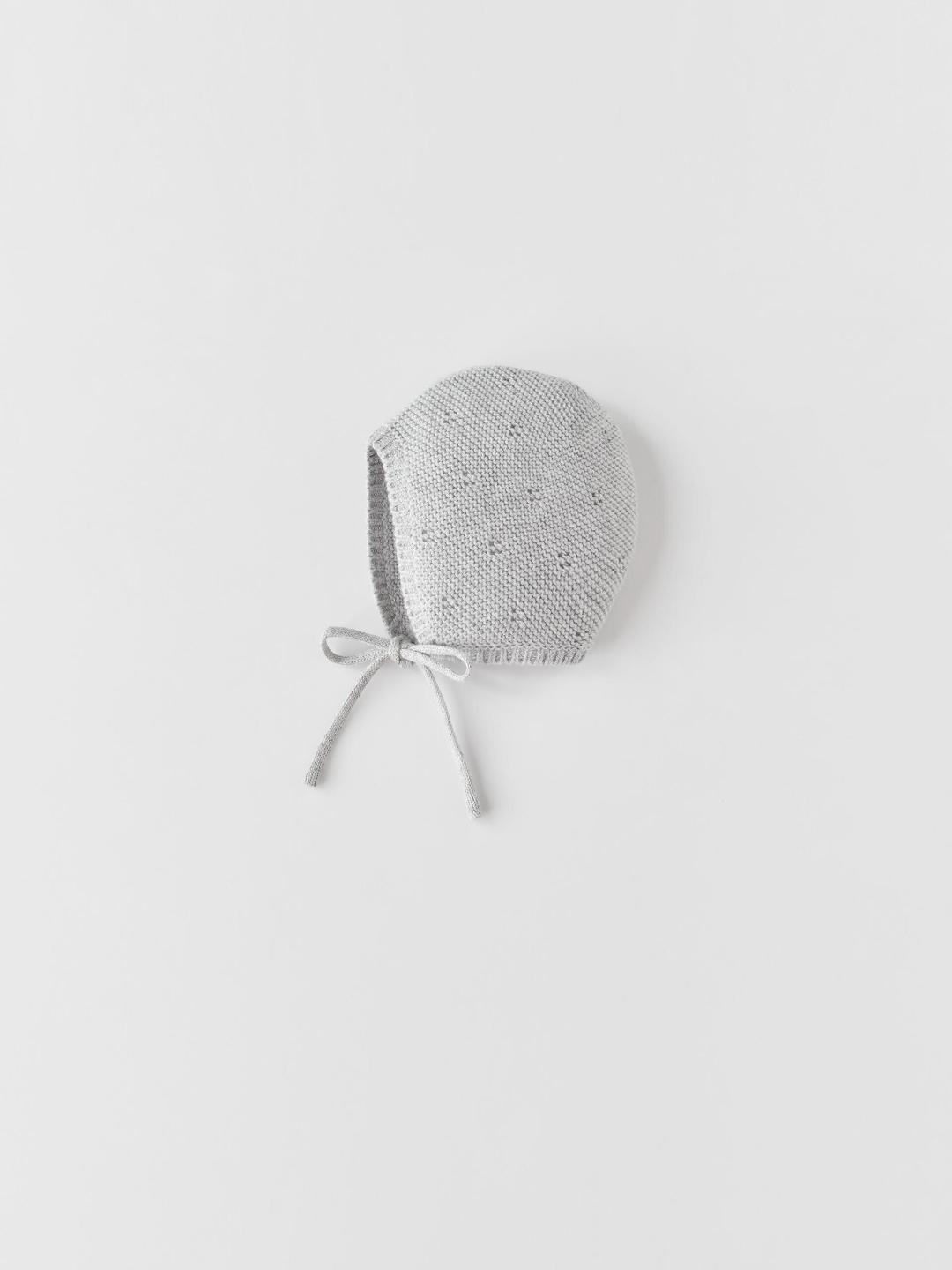 

ZARA Kids-Unisex Grey Caps