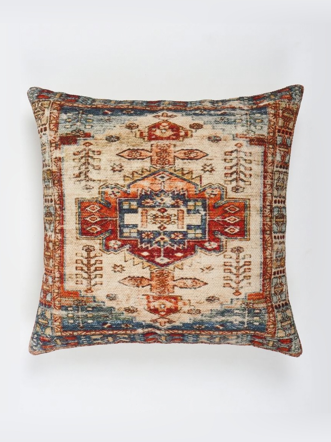 

Art Avenue Red & Grey Floral Square Cushion Covers