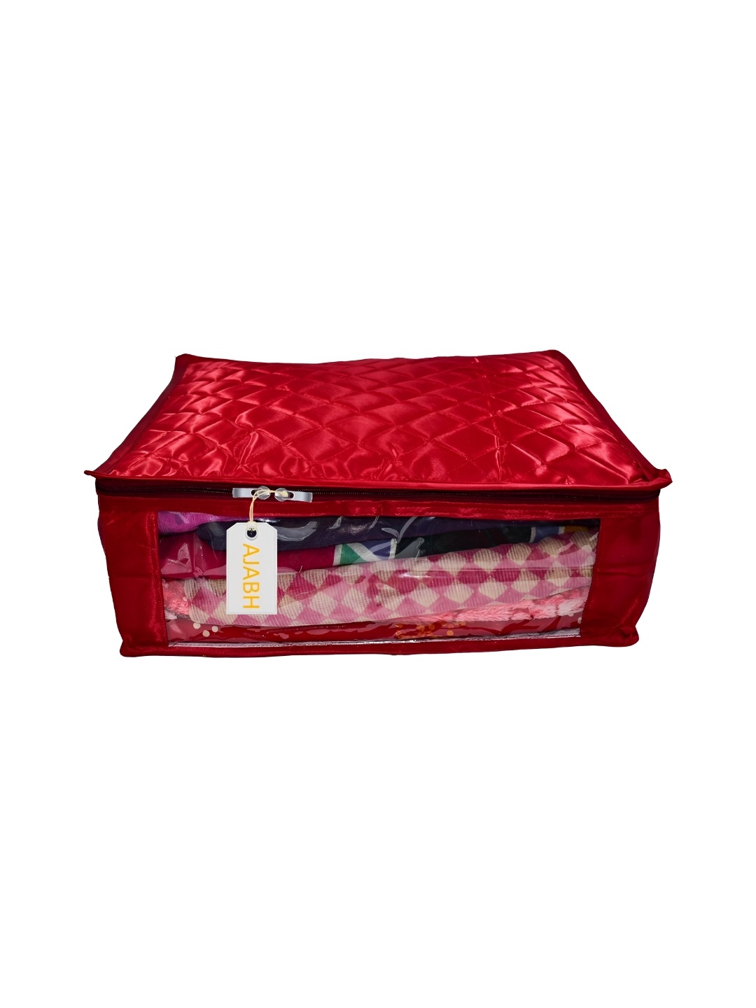 

Ajabh Maroon Satin Drawer Organiser