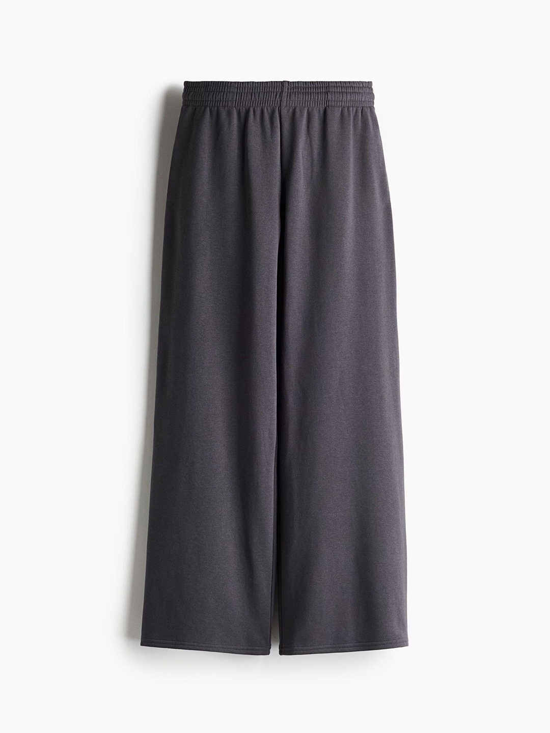 

H&M Mid Rise Wide Trousers, Grey