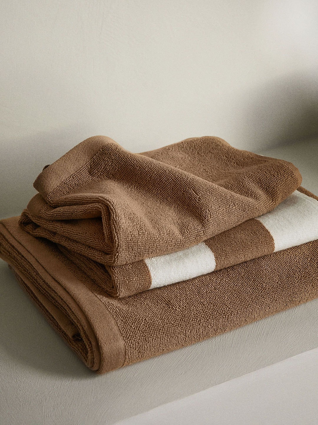 

H&M Brown Terry Hand Towel