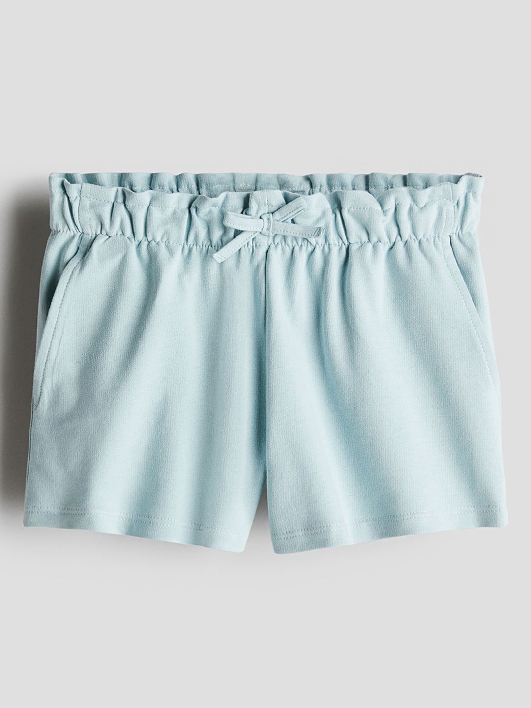 

H&M Girls Cotton Sweatshorts, Turquoise blue