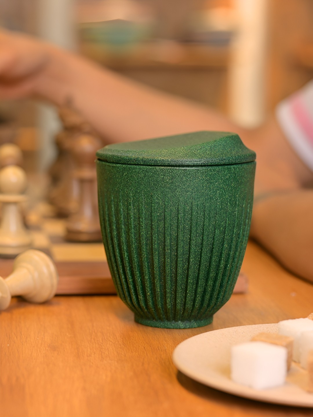 

eha Green Textured Matte Mug 250 ml