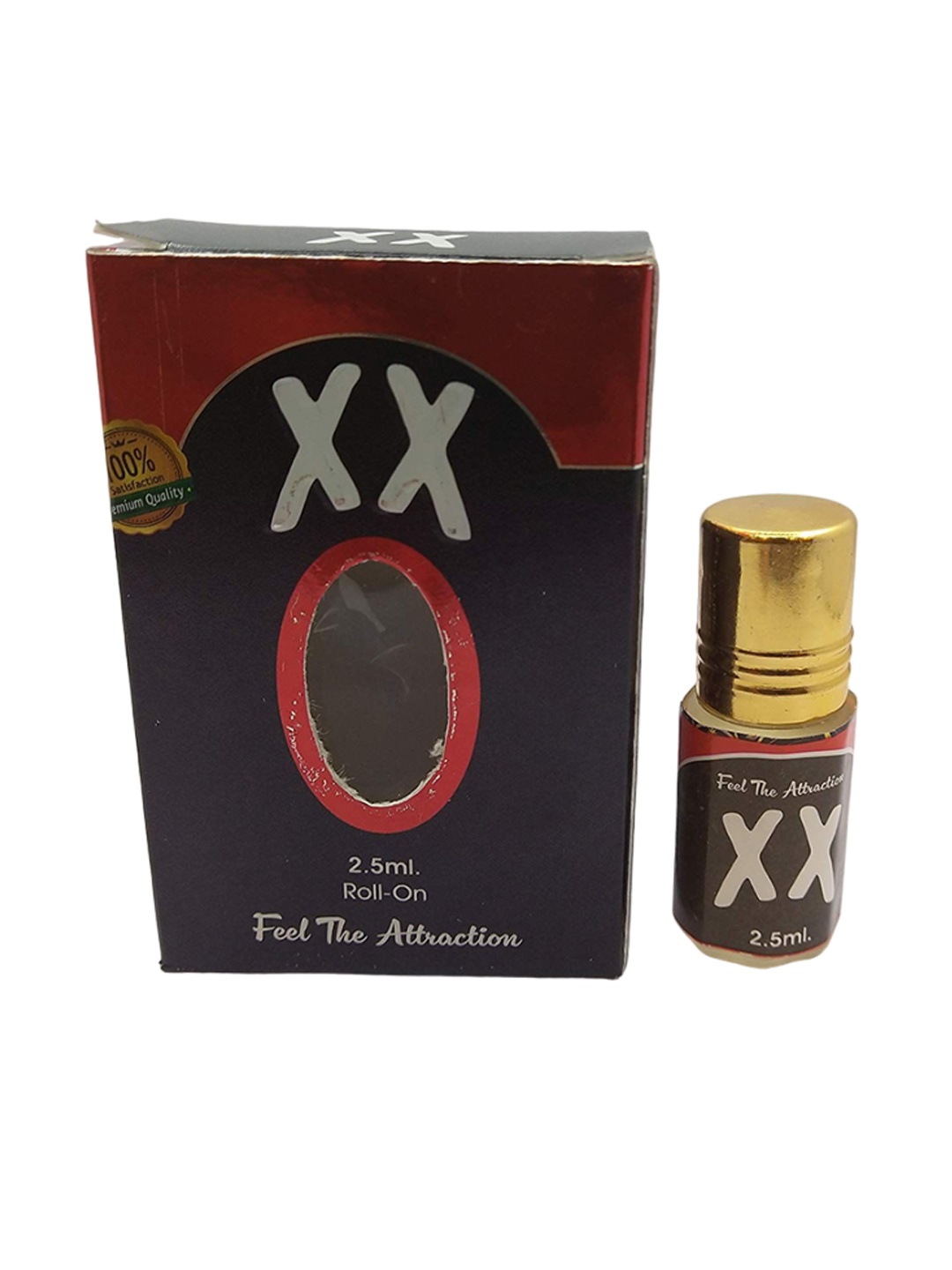 

RAVIOUR LIFESTYLE XX Feel The Attraction Long Lasting Attar Roll -On - 2.5 ml, Transparent