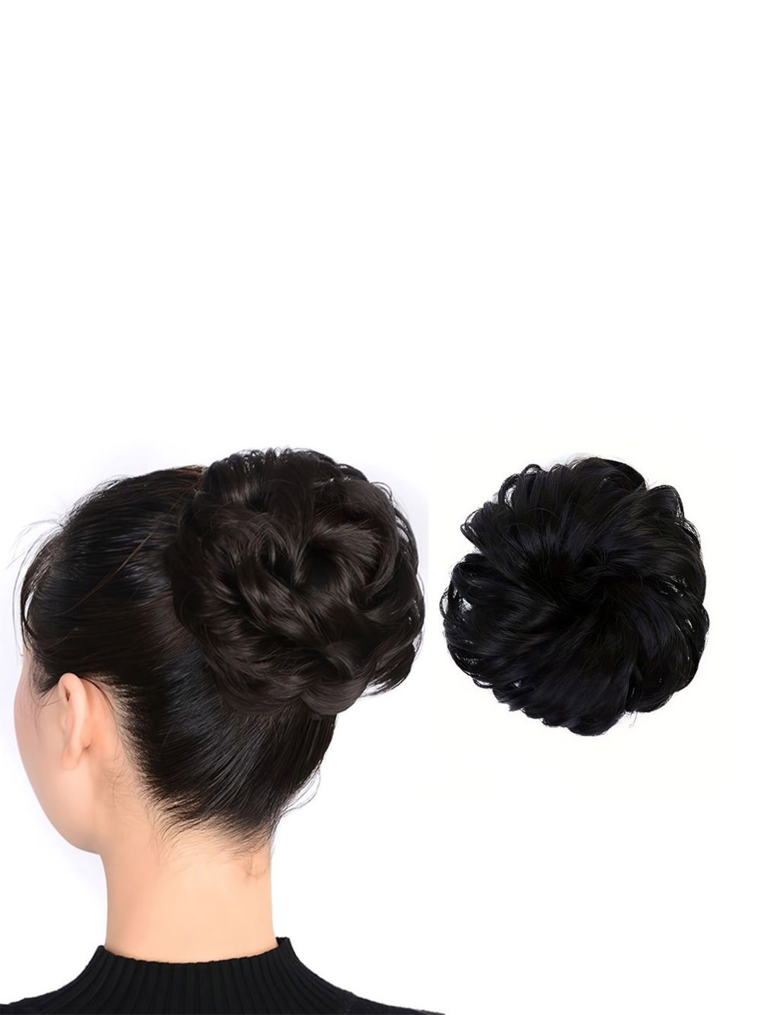 

D-Divine Messy Bun Hair Extension - Black