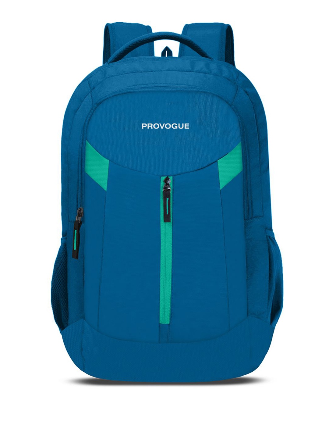 

Provogue Unisex Brand Logo Printed Backpack, Blue