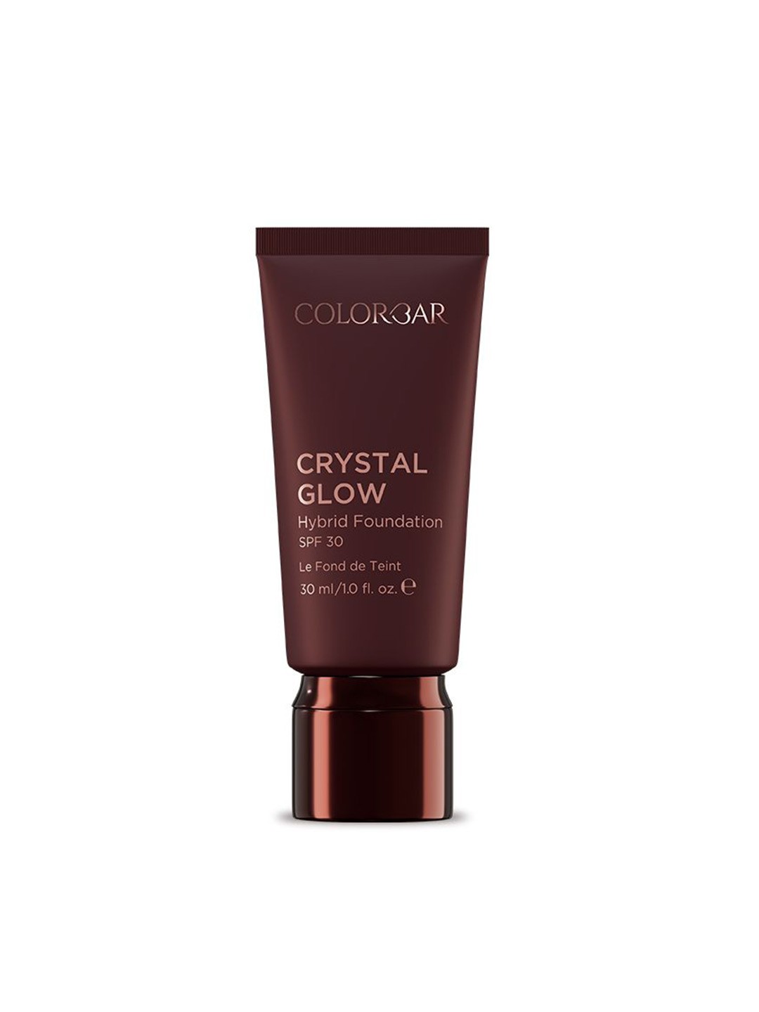 

Colorbar Crystal Glow Hybrid Foundation With SPF 30 - 30 ml - Ivory TF 1.1, Beige