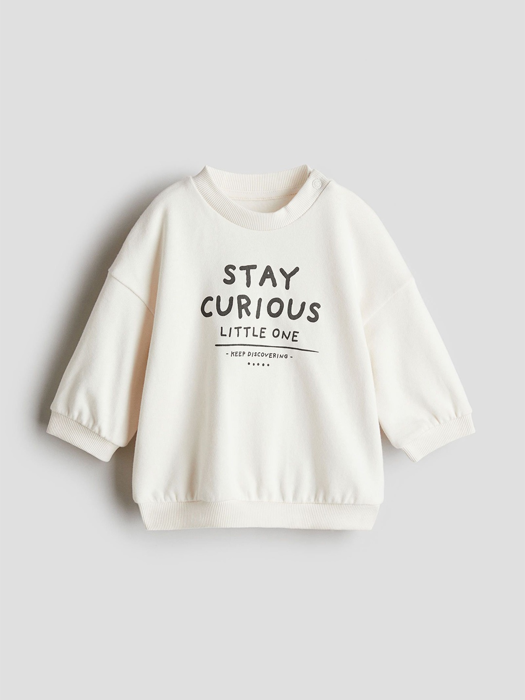 

H&M Boys Printed sweatshirt, White