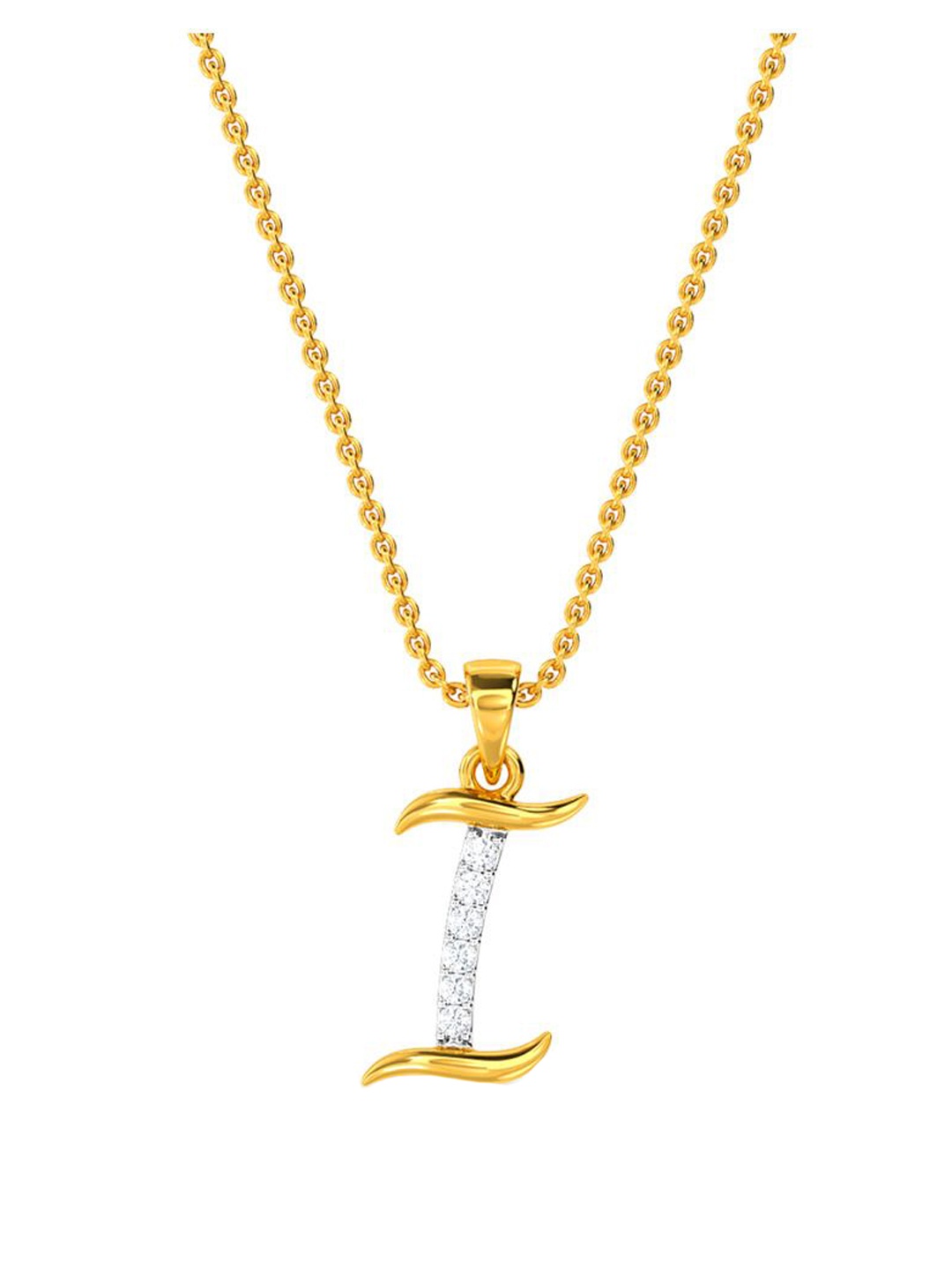 

KISNA DIAMOND AND GOLD JEWELLERY 18KT Yellow Gold Diamond Pendent