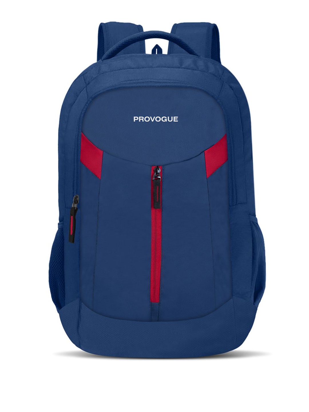 

Provogue Unisex Embroidered Backpack, Navy blue