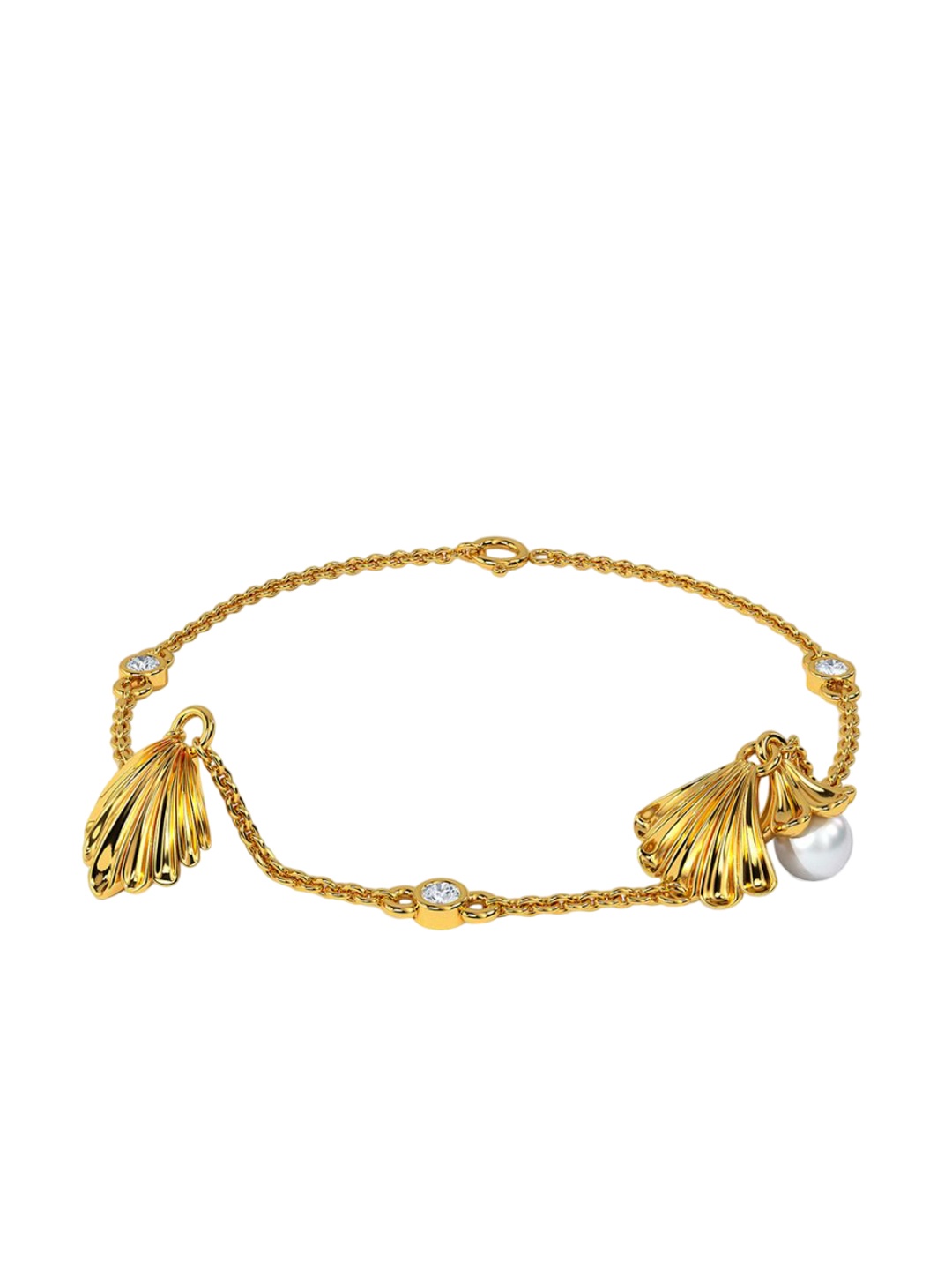 

KISNA DIAMOND AND GOLD JEWELLERY Women 18KT Bracelet Diamond