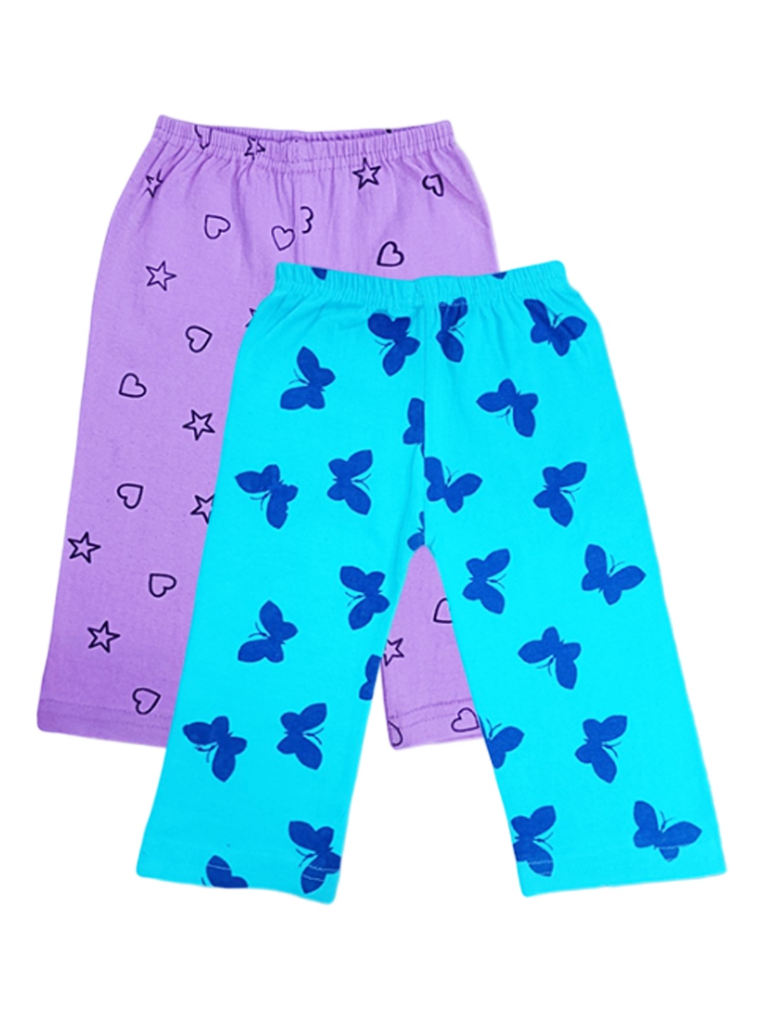 

FRENCH KLEIDER Boys Pack Of 2 Printed Track Pants, Lavender